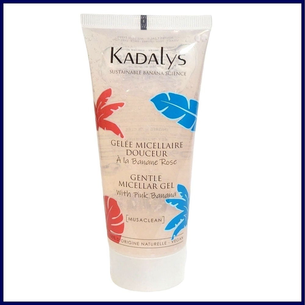 Kadalys Gentle Pink Banana Micellar Jelly Full Size New Face Cleanser